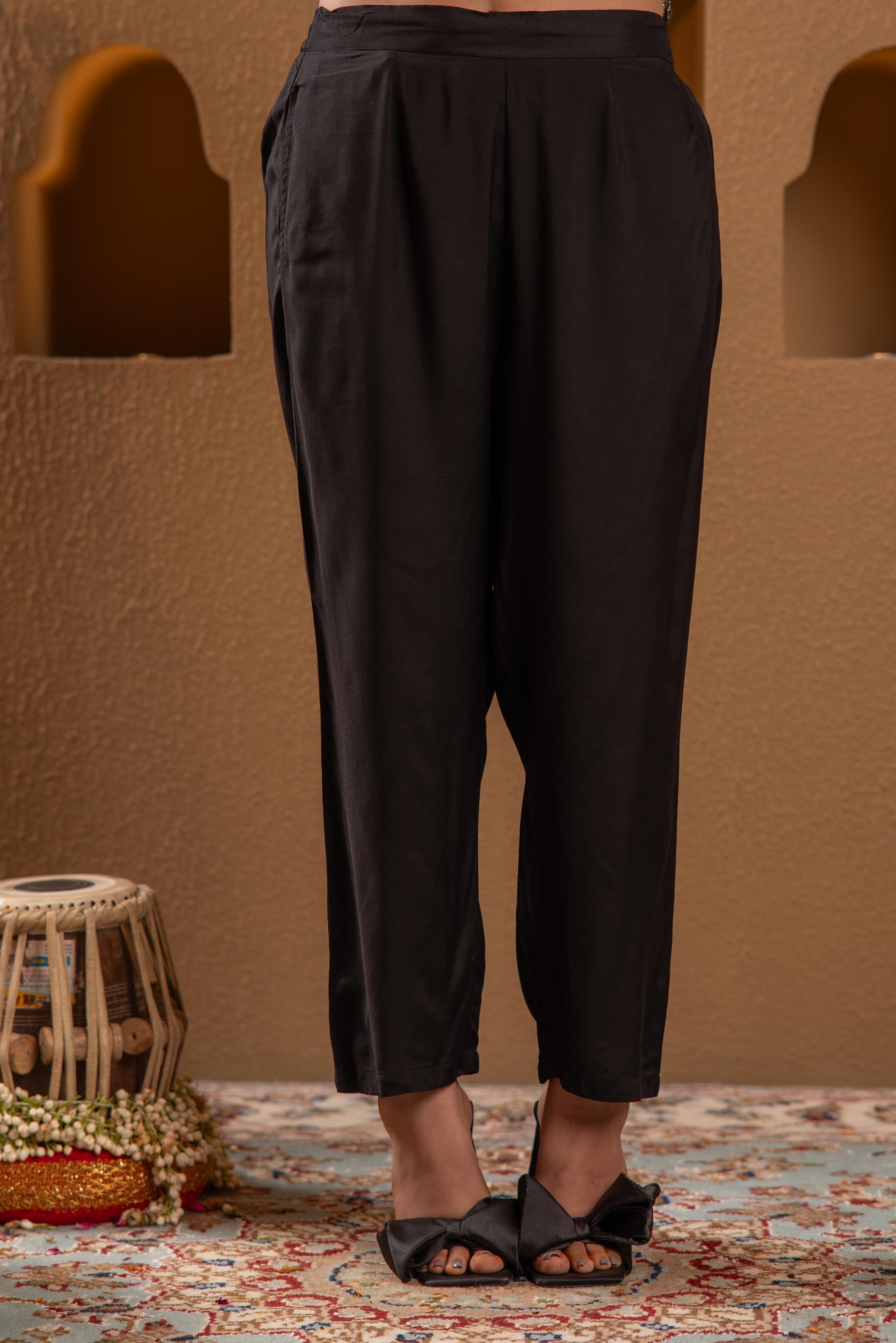 Juniper Midnight Muse Kurta Pant And Dupatta Set