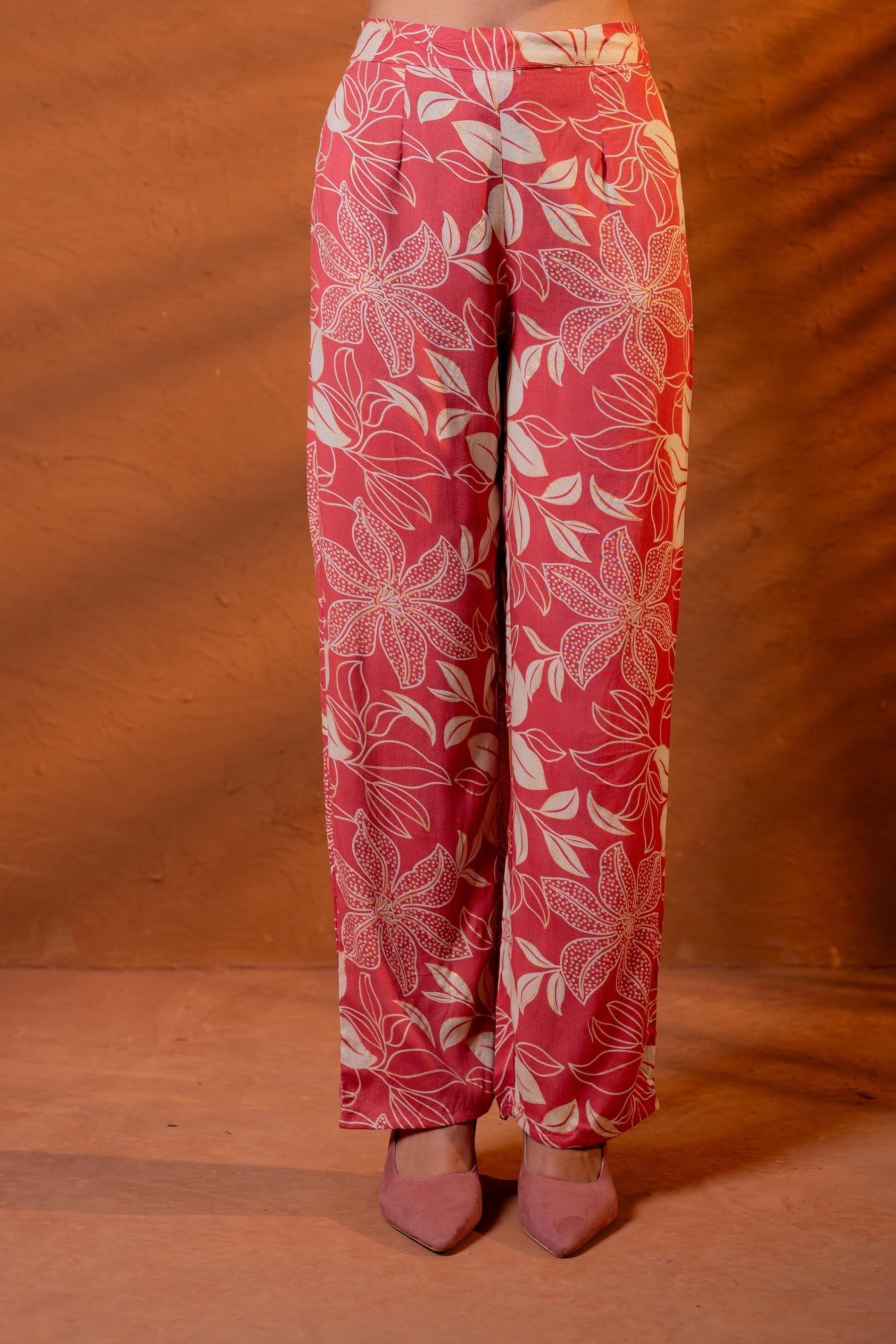 Juniper Women Relaxed Fit Floral Printed Co-Ord Set