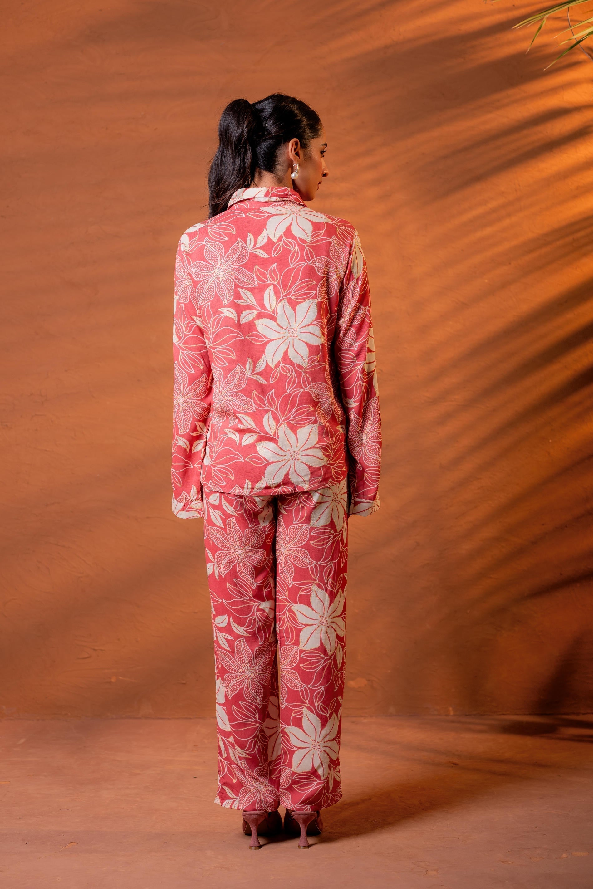 Juniper Women Relaxed Fit Floral Printed Co-Ord Set