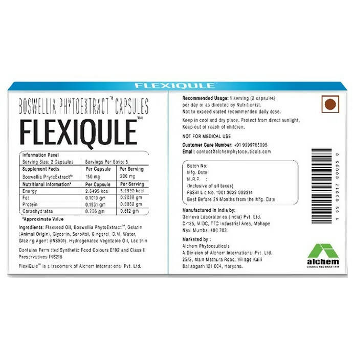 Alchem Life Flexiqule Capsules - Limited Time Offer 