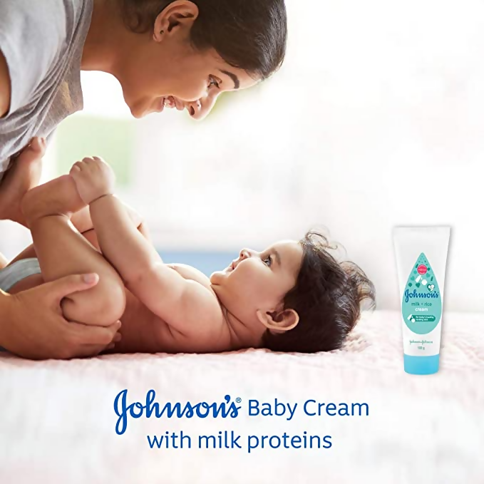 Johnson's Milk+ Rice Cream For Baby's Healthy Looking Skin 