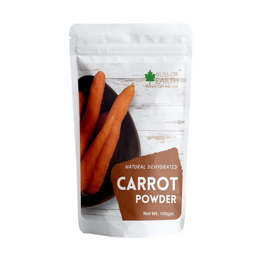 Bliss of Earth Natural Dehydrated Carrot Powder - Grab2buy