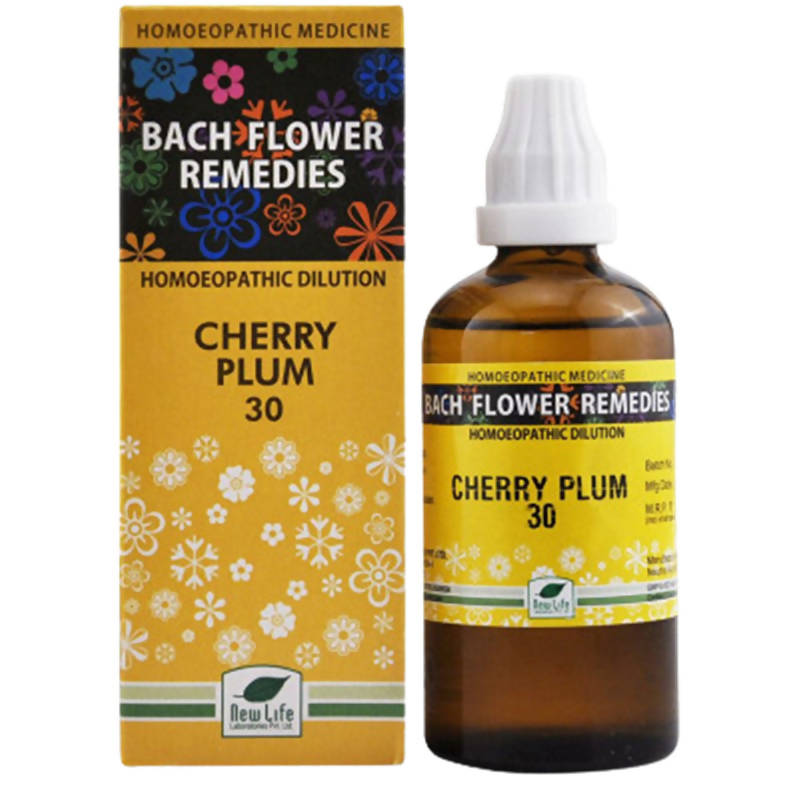 New Life Homeopathy Bach Flower Remedies Cherry Plum Dilution 