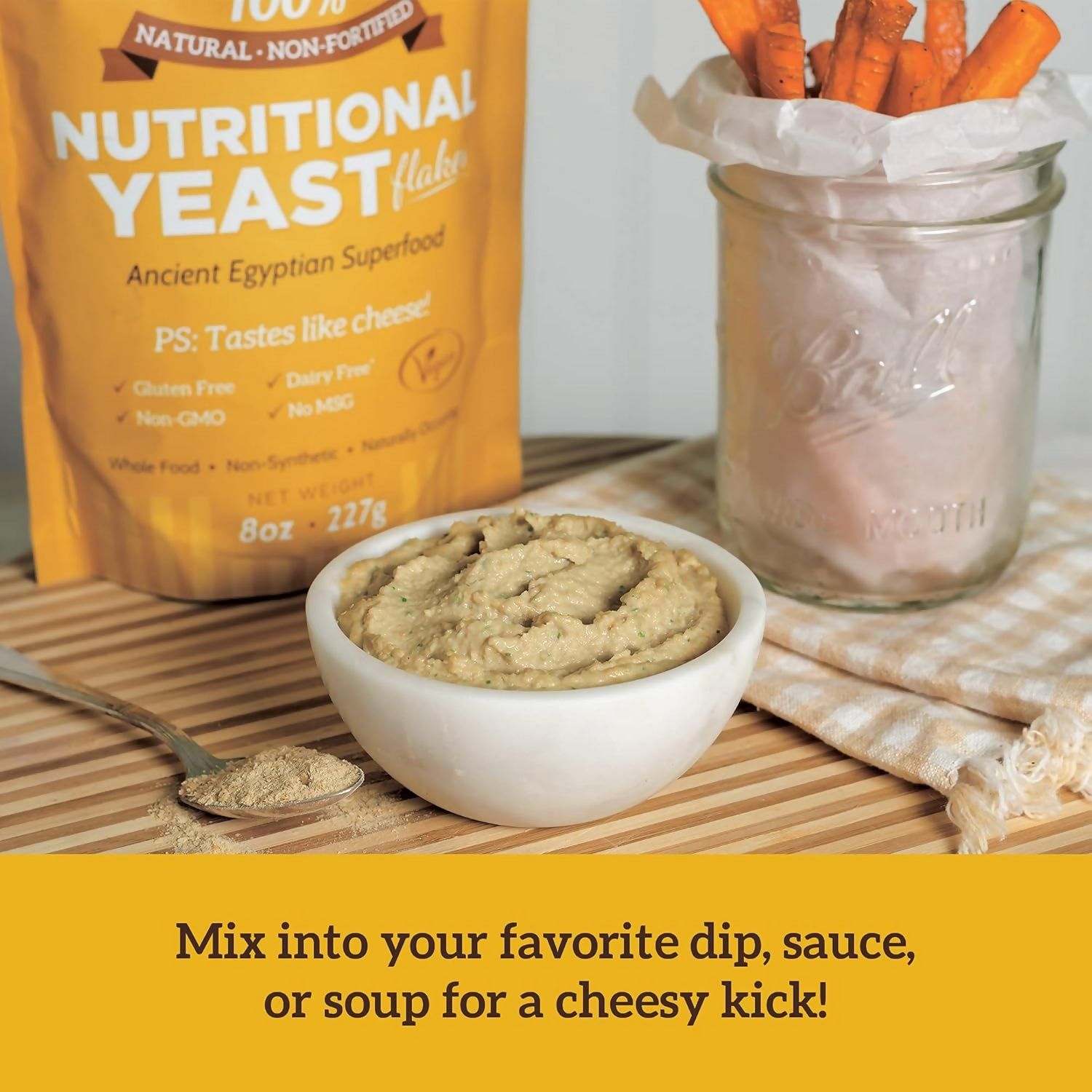 Sari Foods Non Fortified Nutritional Yeast Flakes 