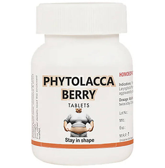 Bakson's Homeopathy Phytolacca Berry Tablets - Grab2buy