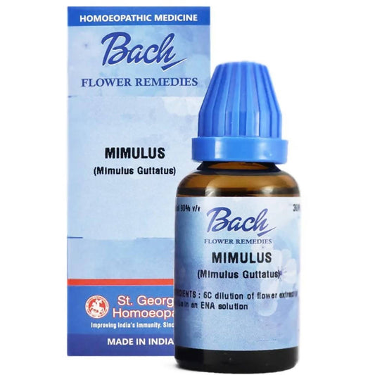 St. George's Bach Flower Remedies Mimulus Dilution 