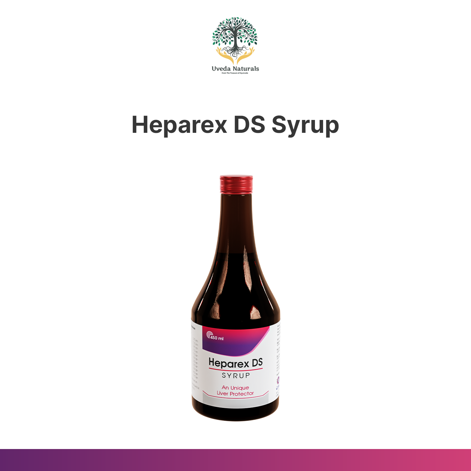 Uveda Naturals Heparex DS Syrup 