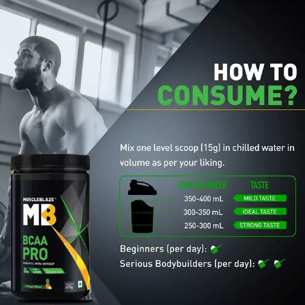 MuscleBlaze BCAA Pro Fruit Punch 