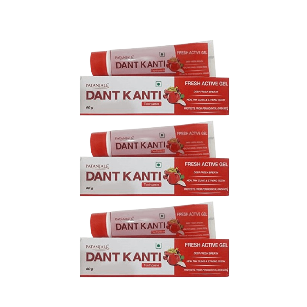 Patanjali Dant Kanti Fresh Active Gel (80 GM) 
