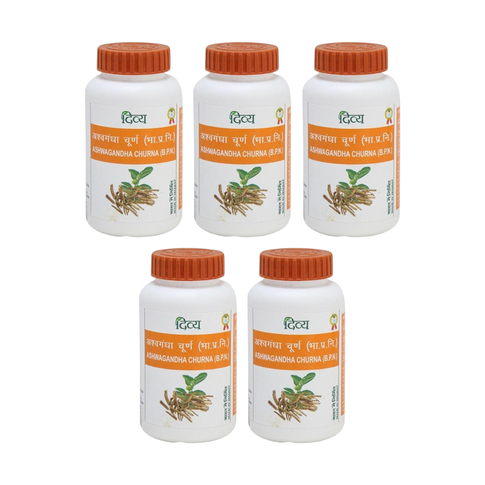 Patanjali Ashwagandha Churna | Pure Ashwagandha Root Powder for Stress & Strength 