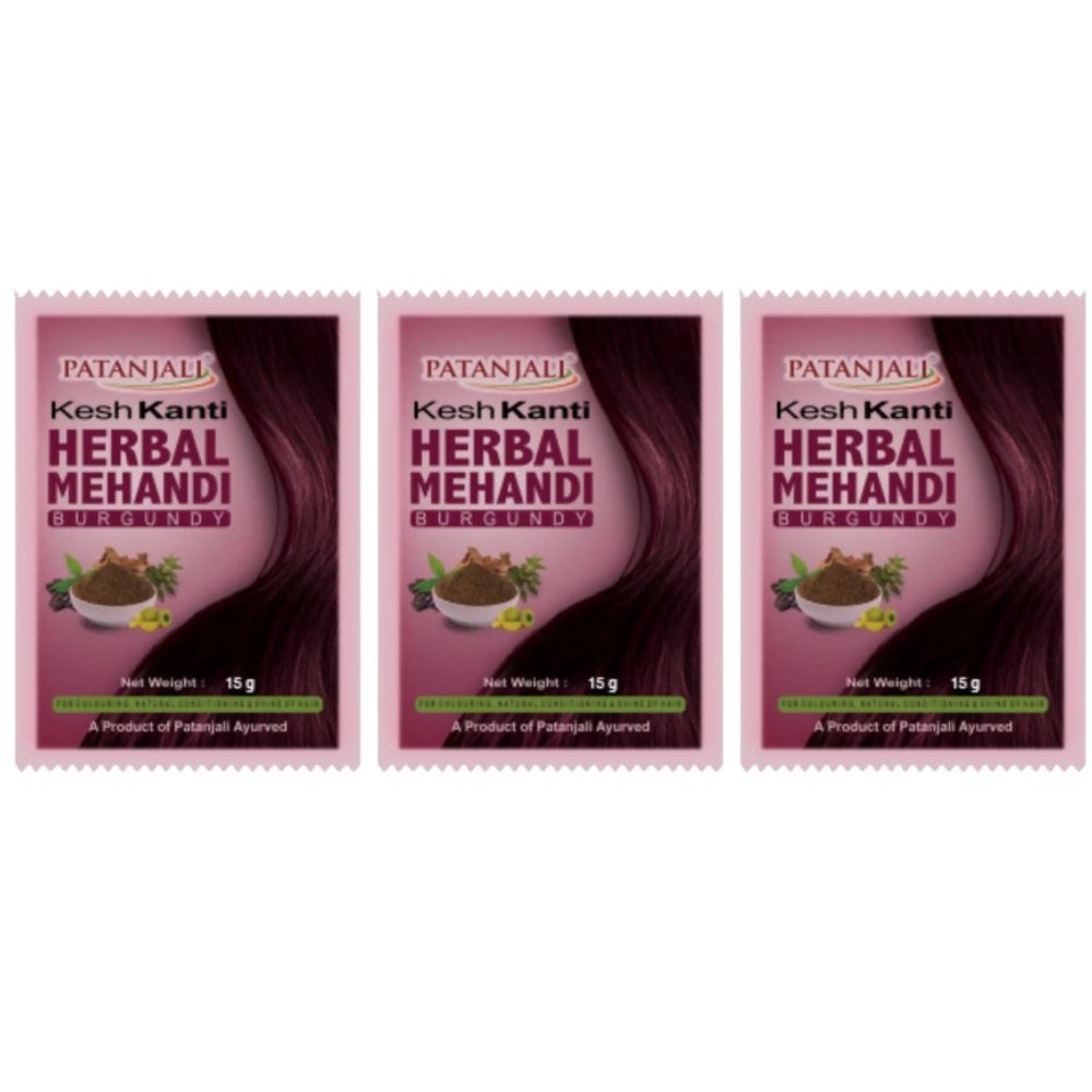 Patanjali Kesh kanti Herbal Mehandi Burgundy 