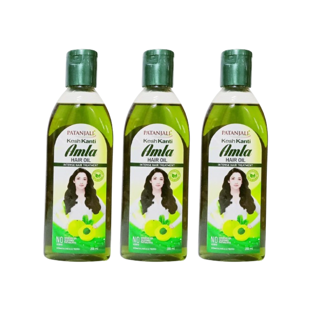 Patanjali Kesh Kanti Amla Hair Oil | Amla-Enriched Ayurvedic Oil for Strong Shiny Hair 