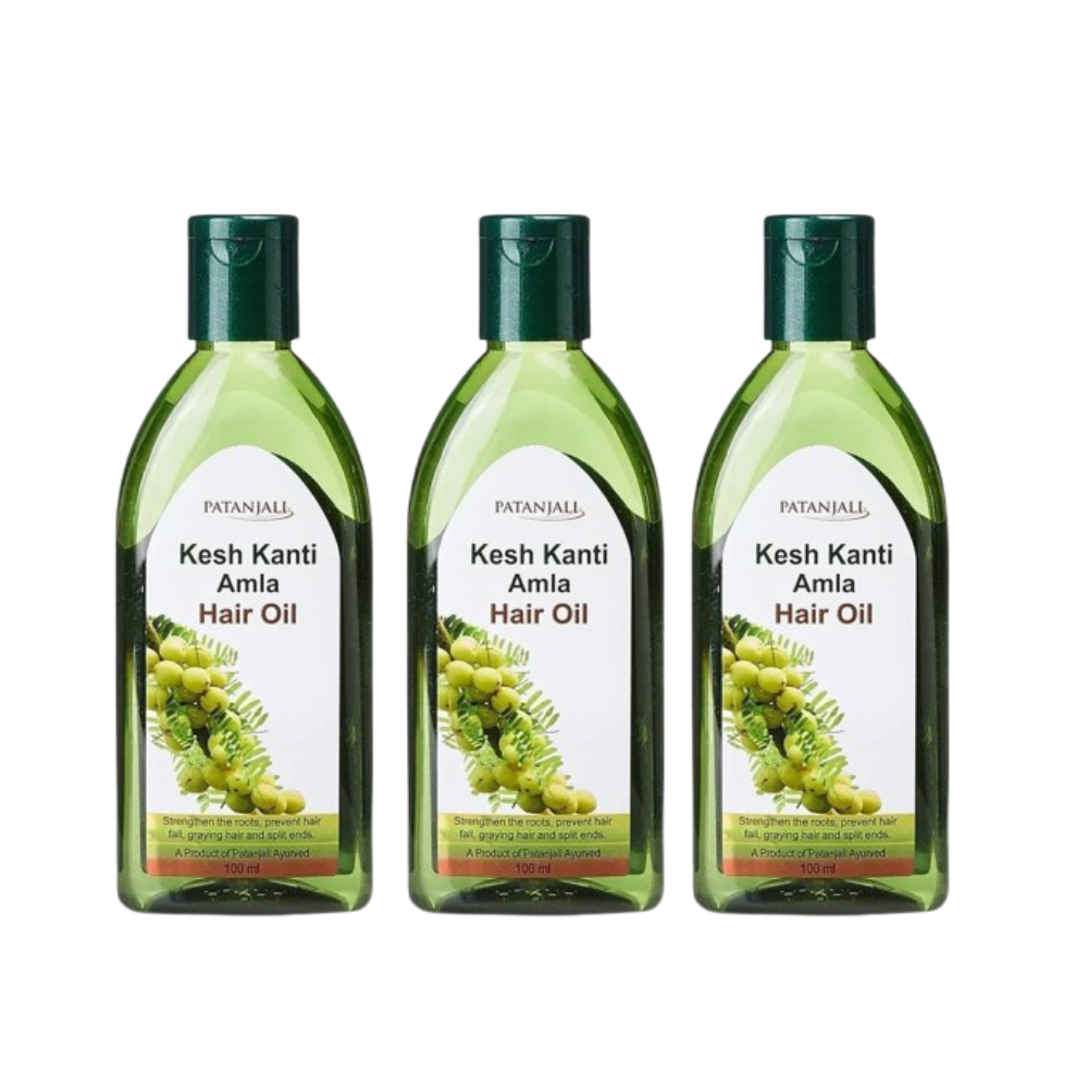 Patanjali Kesh Kanti Amla Hair Oil | Amla-Enriched Ayurvedic Oil for Strong Shiny Hair 