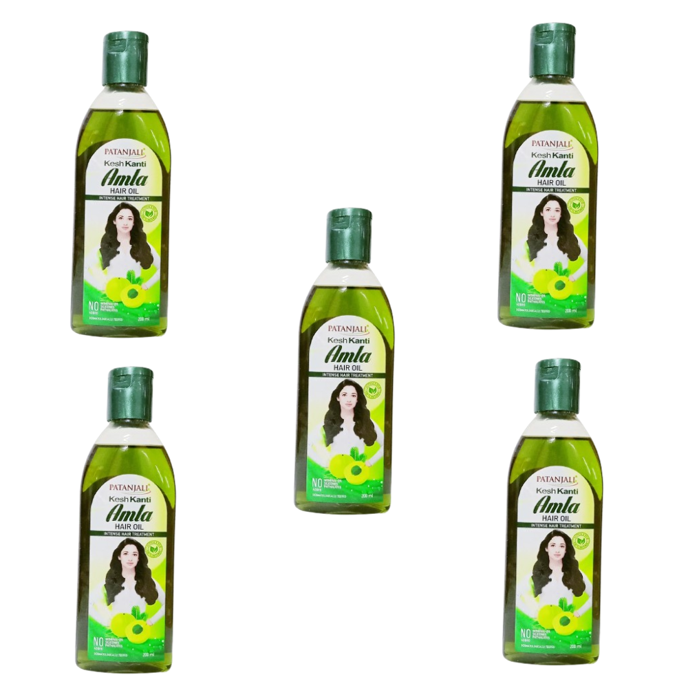 Patanjali Kesh Kanti Amla Hair Oil | Amla-Enriched Ayurvedic Oil for Strong Shiny Hair 