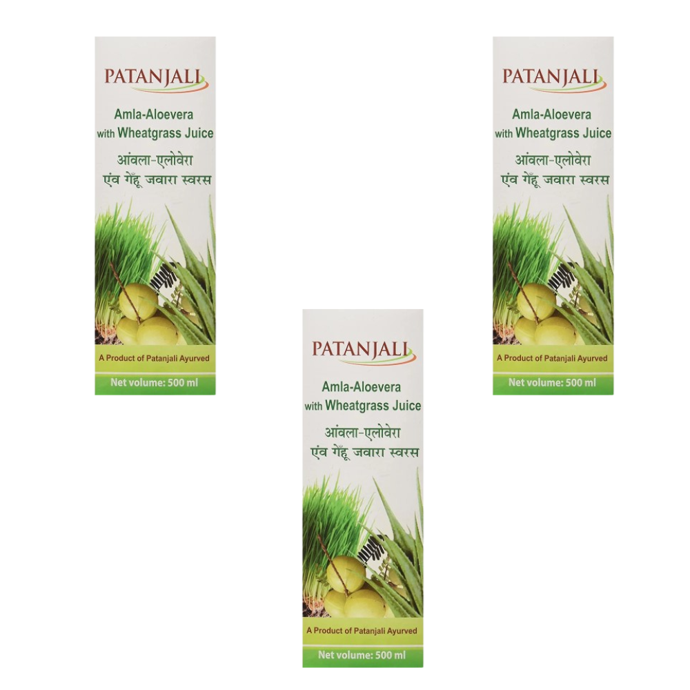 Patanjali Amla Aloevera with Wheat Grass Juice  Grab2Buy Patanjali Grab2Buy