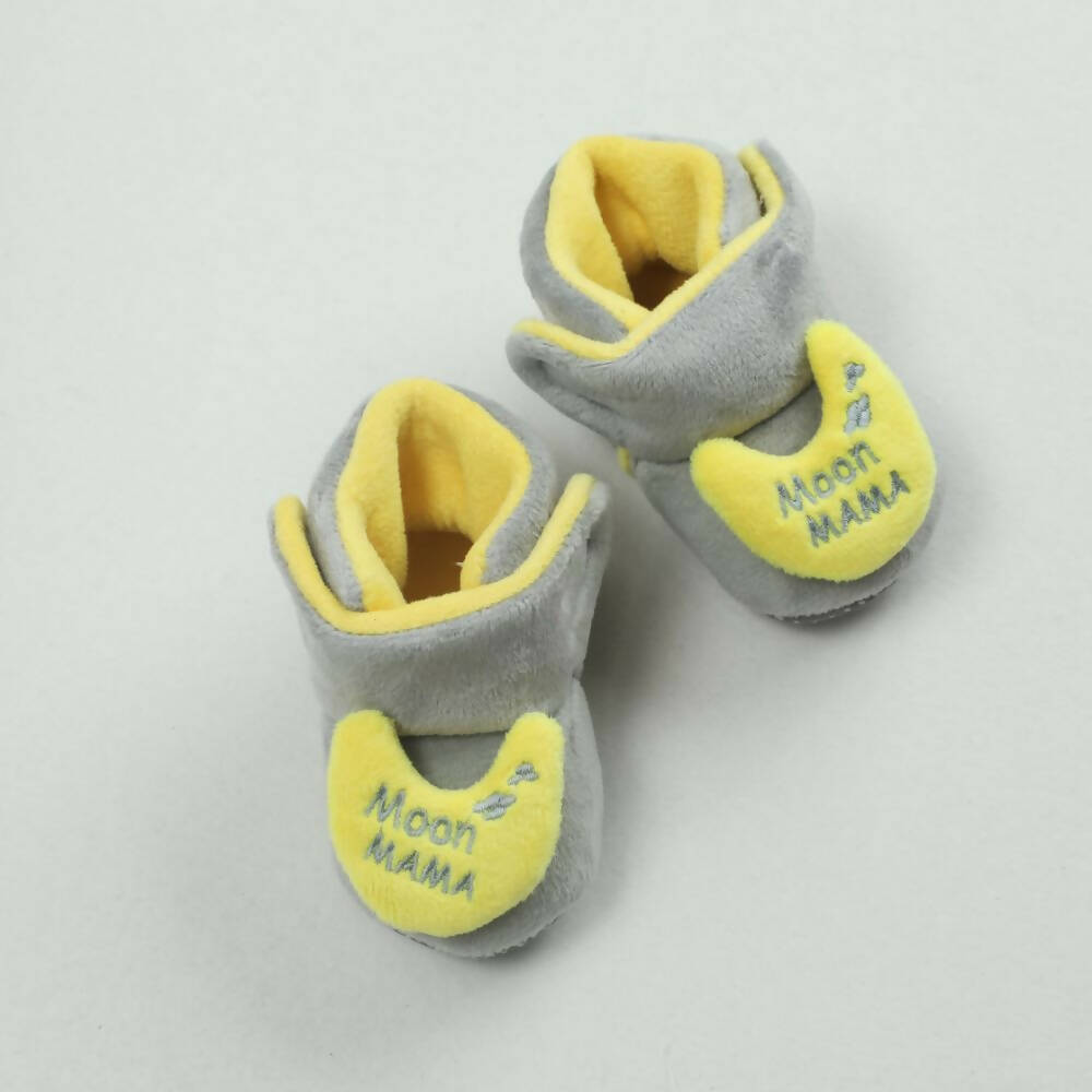 Tiny Bugs For Boys & Girls Baby Winter Booties - Grey  Grab2Buy Tiny Bugs Grab2Buy