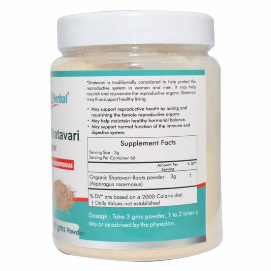 Way2herbal Organic Shatavari Powder 
