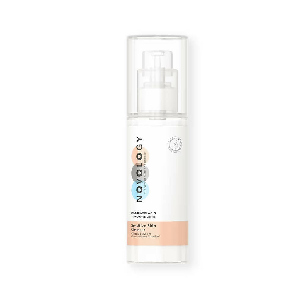 Novology Sensitive Skin Cleanser With 2% Stearic Acid + Palmitic Acid 