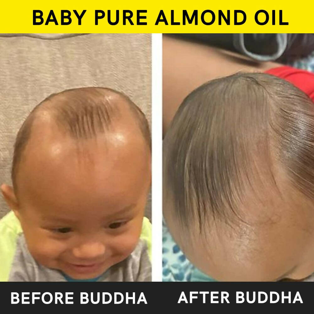 Buddha Natural Baby Almond Oil Extra Virgin Wood Pressed 