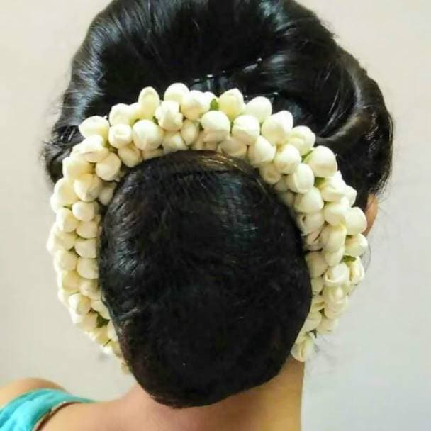 White Jasmine Gajra  Grab2Buy Mokshi Collections Grab2Buy