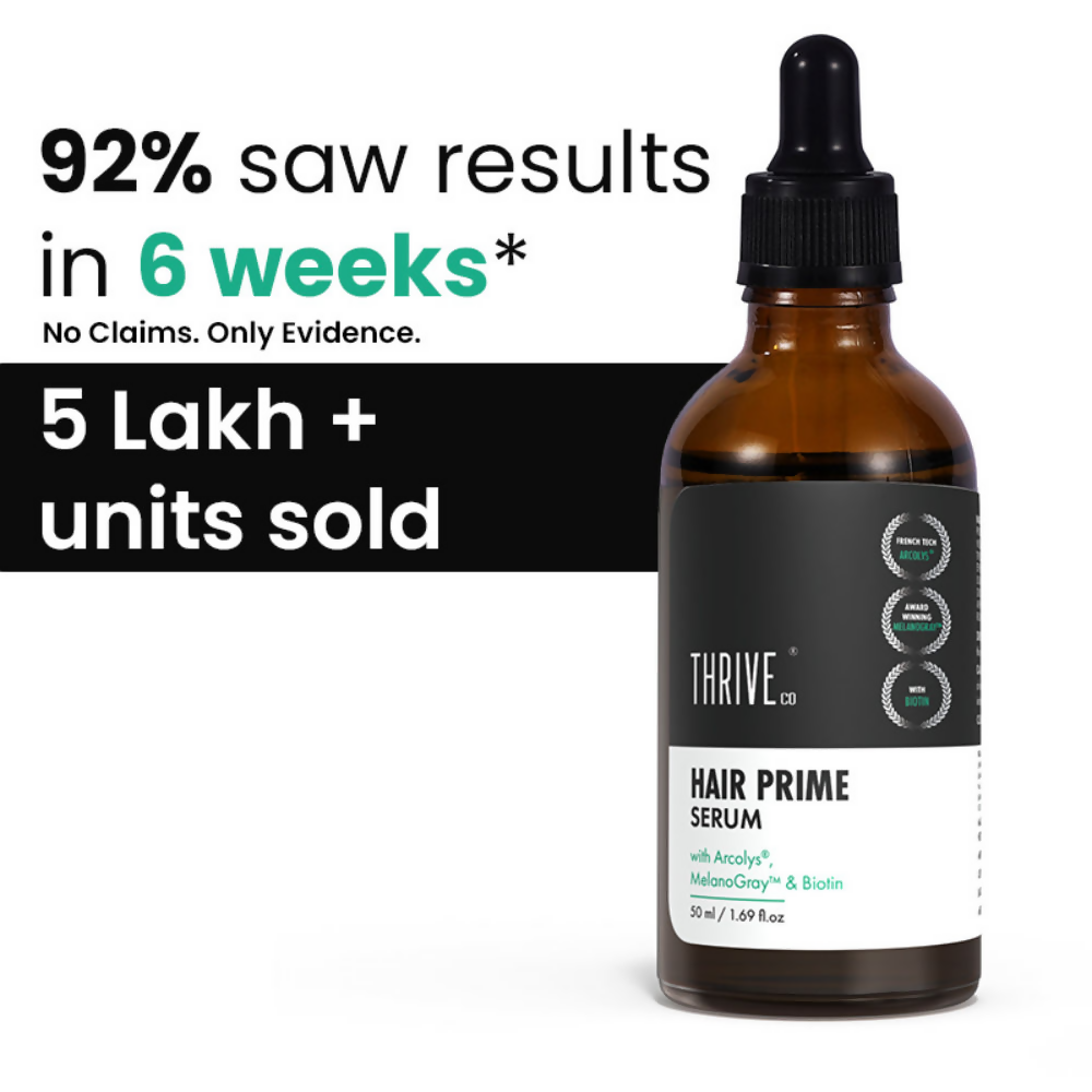ThriveCo AntiGreying Hair Prime Serum - Reverses Premature Greying Colour 