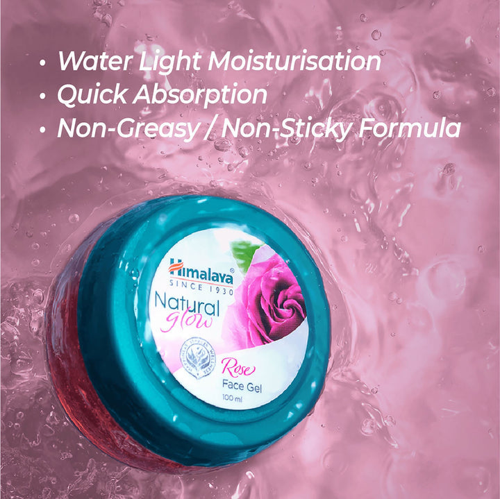 Himalaya Natural Glow Rose Face Gel - Grab2buy
