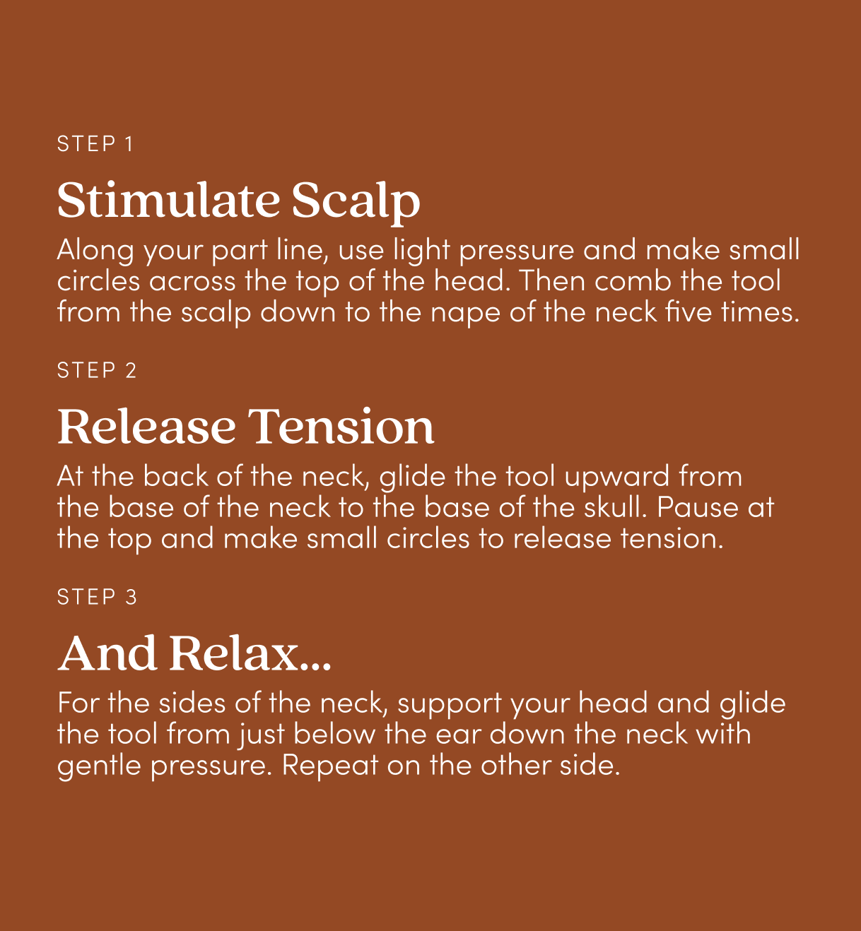 Wooden Scalp Gua Sha 