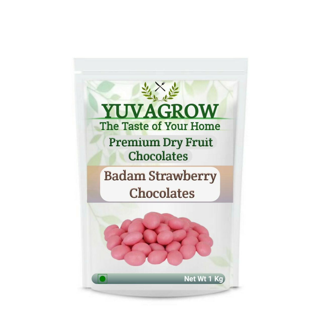 Yuvagrow Badam Strawberry Chocolates  Grab2Buy Yuvagrow Grab2Buy
