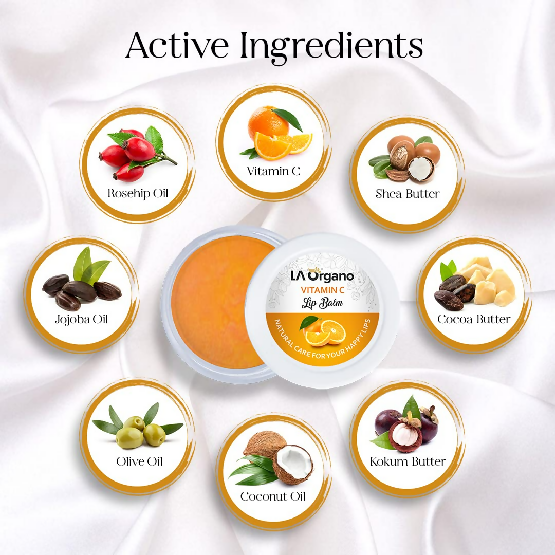 LA Organo Vitamin C Natural Lip Balm 