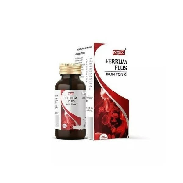Nipco Homeopathy Ferrum Plus Iron Tonic 