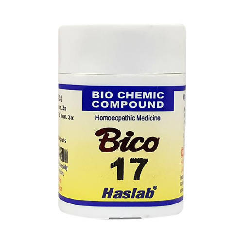 Haslab Homeopathy Bico 17 Biochemic Compound Tablets 