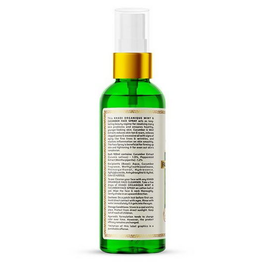 Khadi Organique Mint & Cucumber Face Spary - Grab2buy