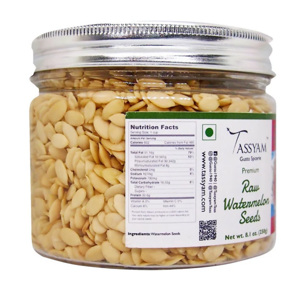 Tassyam Organics Raw Watermelon Seeds