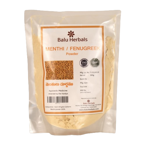 Balu Herbals Fenugreek (Menthula) Powder - Grab2buy