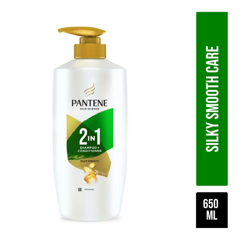 Pantene 2 In 1 Silky Smooth Care Shampoo + Conditioner 