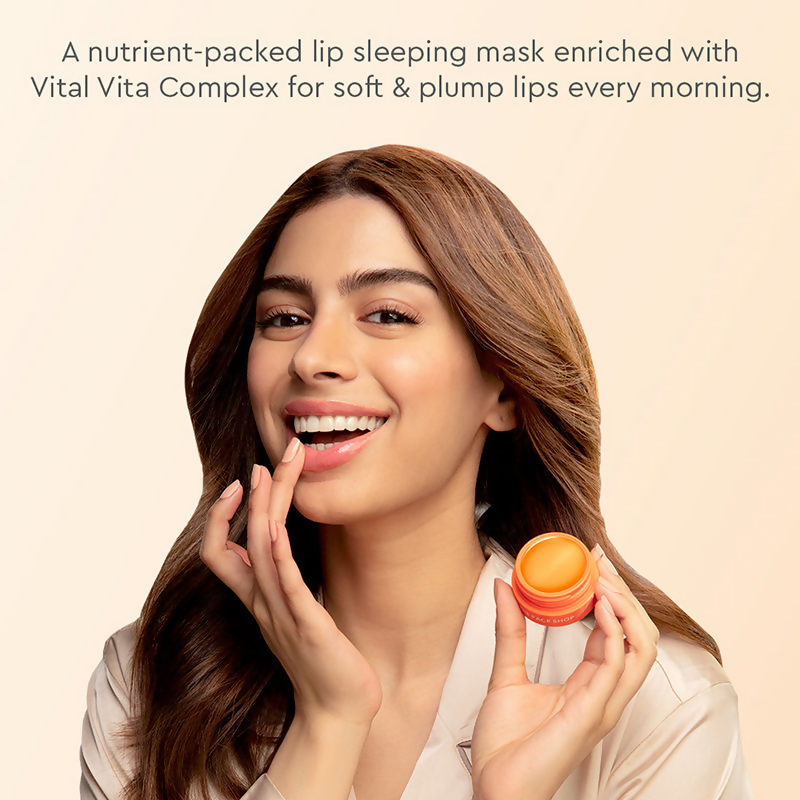 The Face Shop Vitamin C Lip Sleeping Mask  Grab2Buy The Face Shop Grab2Buy