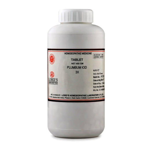 Lord's Homeopathy Plumbum Iod Tablets 