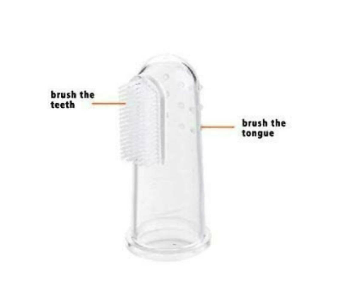 Fisher Price Silicone Baby Finger-Brush 