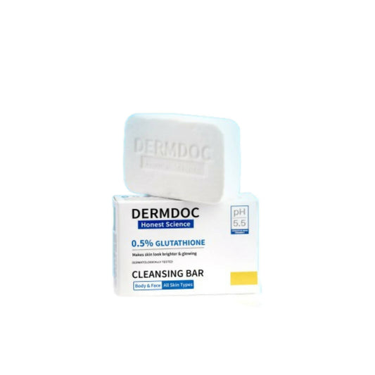 Dermdoc 0.5% Glutathione Cleansing Bar - Grab2buy