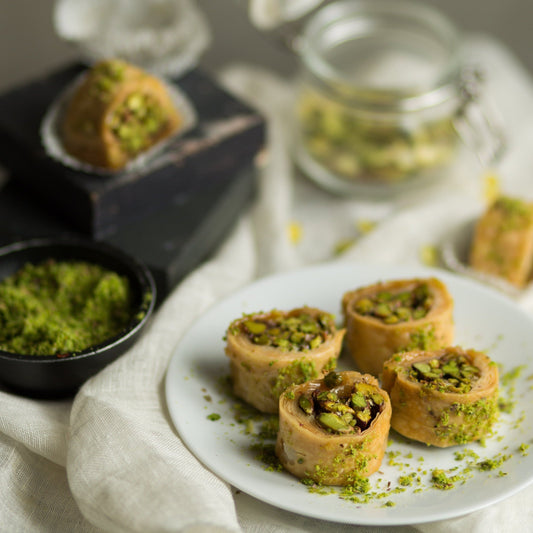 Almond House Pistachio Turkish Roll 