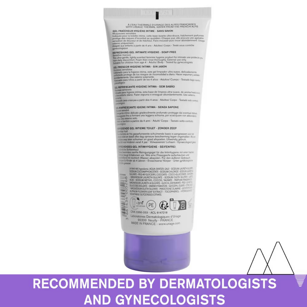 Uriage Gyn-Phy Intimate Refreshing Cleansing Gel  Grab2Buy Uriage Grab2Buy
