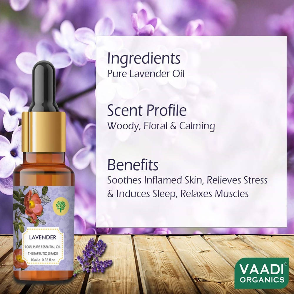 Vaadi Herbals Lavender Oil Therapeutic Grade  Grab2Buy Vaadi Herbals Grab2Buy