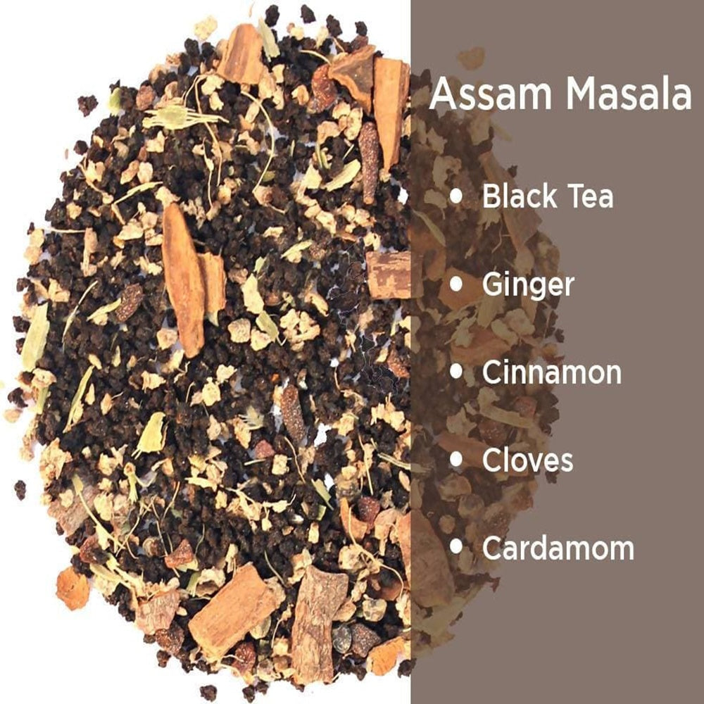 The Tea Trove - Assam Masala Chai Black Tea  Grab2Buy The Tea Trove Grab2Buy