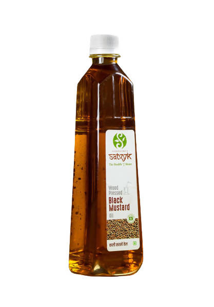 Siddhagiri's Satvyk Organic Wood Pressed Black Mustard Oil
