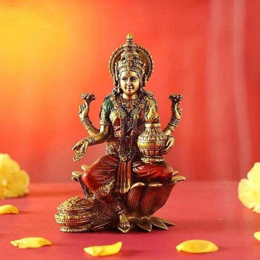CraftVatika Lakshmi Devi Idol Statue - Grab2buy