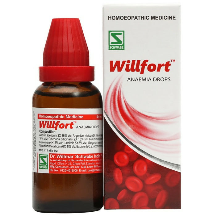 Dr. Willmar Schwabe India Willfort Anemia Drops - Grab2buy