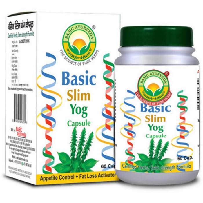 Basic Ayurveda Basic Slim Yog Capsules 