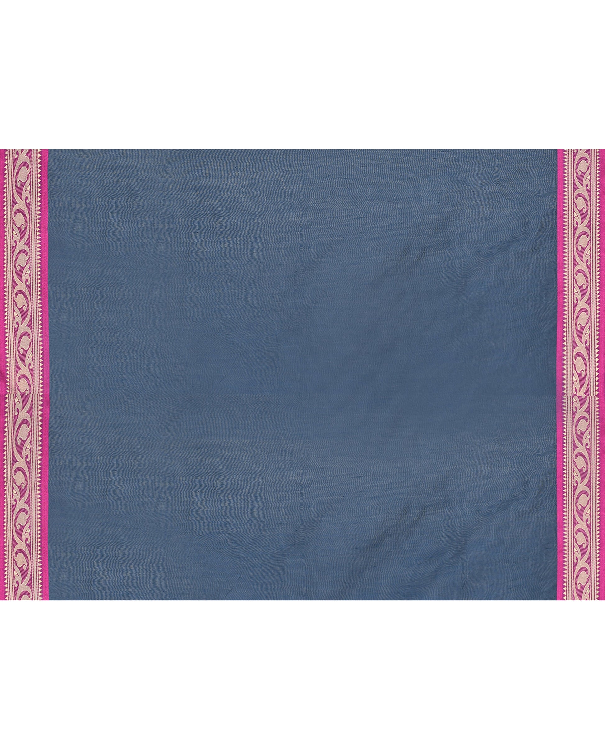 Piyari Fashion Women`s Cotton Silk Charcoal Handloom Saree With Blouse