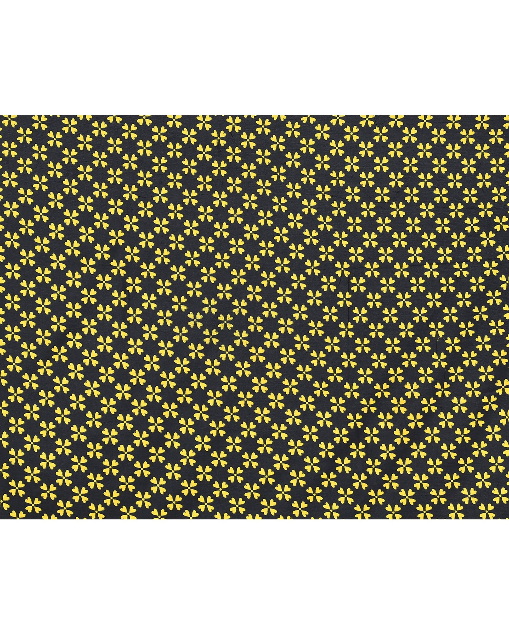 Piyari Fashion PIyari Fashion Golden Printed Saree With Blouse