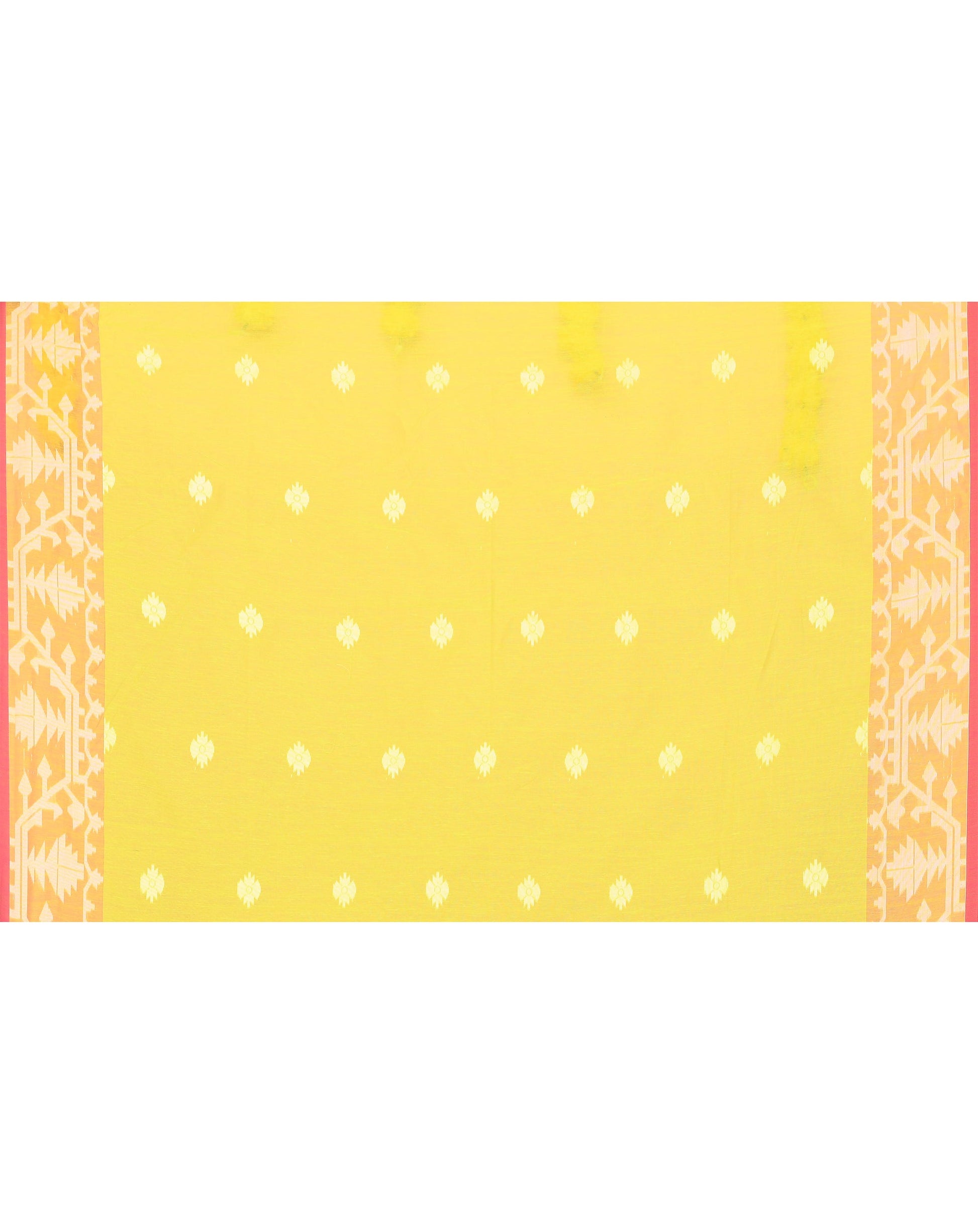 Piyari Fashion Women's Lime Resham Silk Jamdani Saree